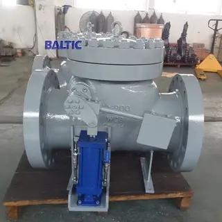 10 Inch Swing Check Valves, API 6D, ASTM A216 WCB, 900 LB