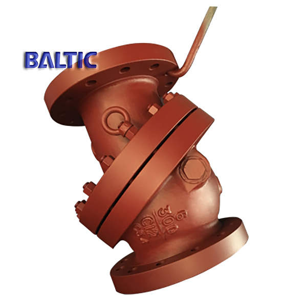 BB Tilting Disc Check Valve, A217 C12, 6IN CL300, BS 1868, RF