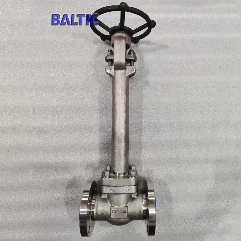 1-1/2 Inch Cryogenic Globe Valve, 150 LB, API 602, A182 F304