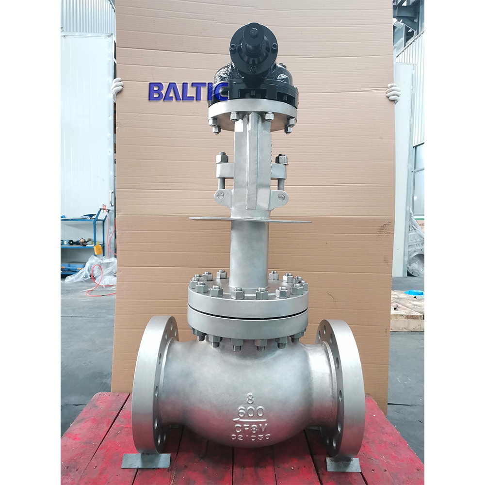 BS 1873 Globe Valves, Bolted Bonnet, CF8M, 8 IN, 600 LB, RF