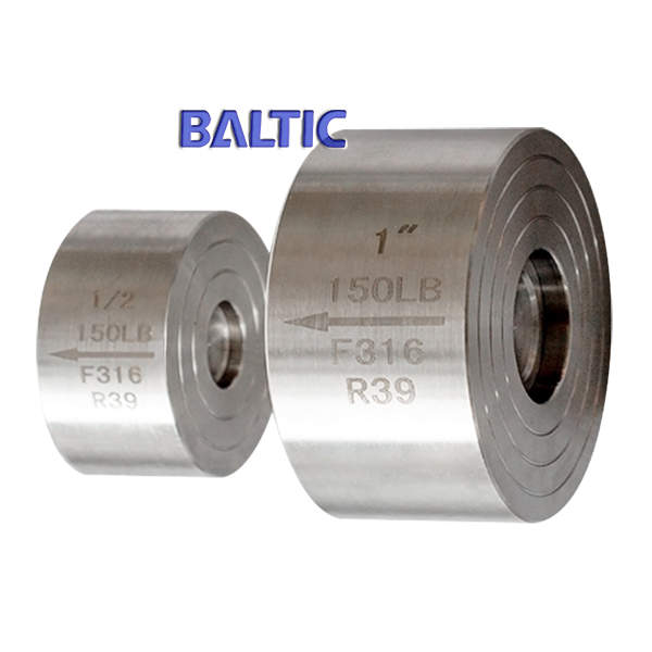 ASTM A182 F316 Check Valve, 1 Inch, Class 150 LB, API 602, RF