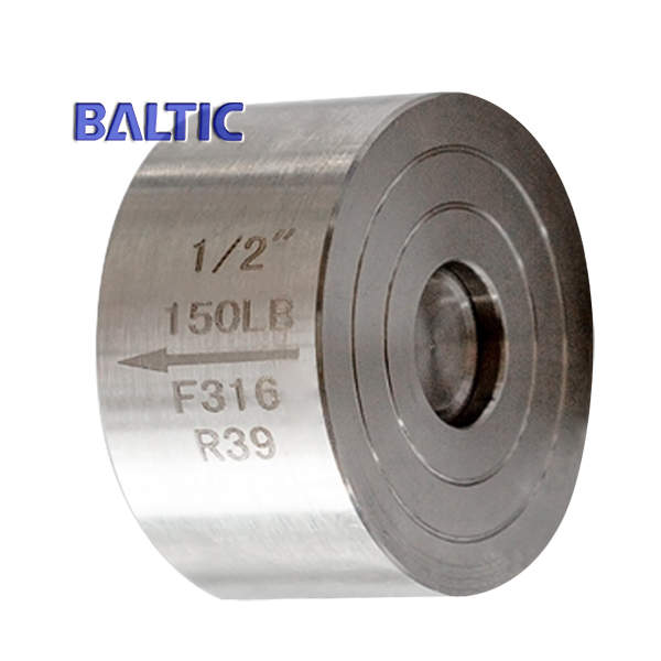 ASTM A182 F316 Wafer Check Valve, 1/2 Inch, 150 LB, API 602, RF