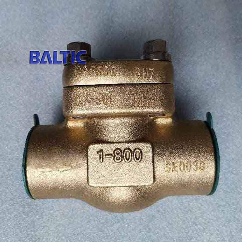 ASTM B148 C95500 Swing Check Valve, 1 Inch, CL800, FNPT
