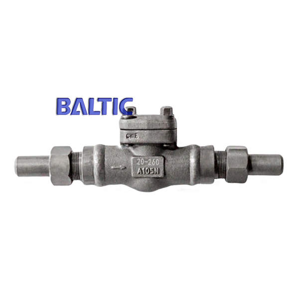 Forged Steel Swing Check Valve with Welded NPT, A105N, DN20, PN260