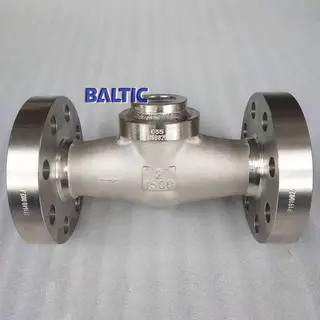 UNS N08825 Swing Check Valve, API 602, 2 Inch, 1500 LB