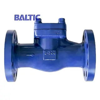 ASTM A350 LF2 Lift Check Valve, 2 Inch, 300 LB, RF Integral Flanged