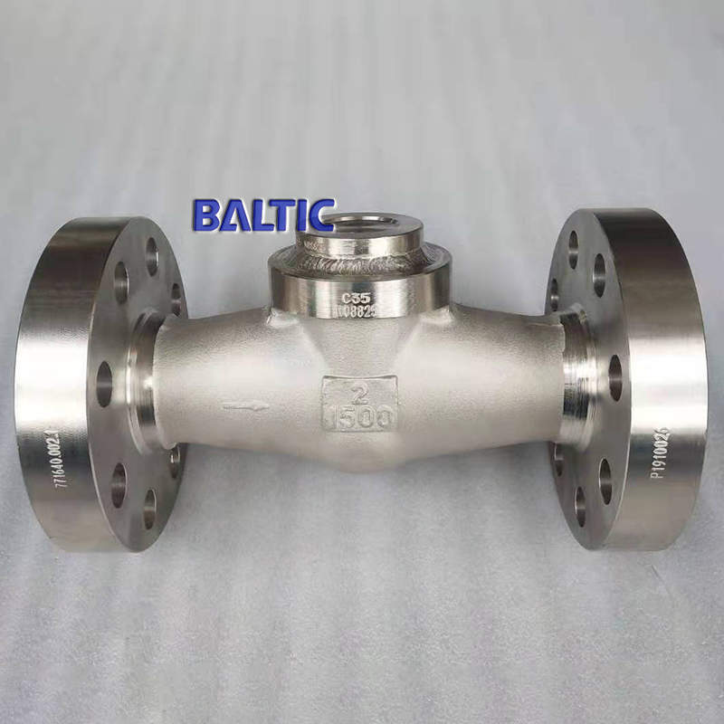 UNS N08825 Swing Check Valve, API 602, 2 Inch, 1500 LB