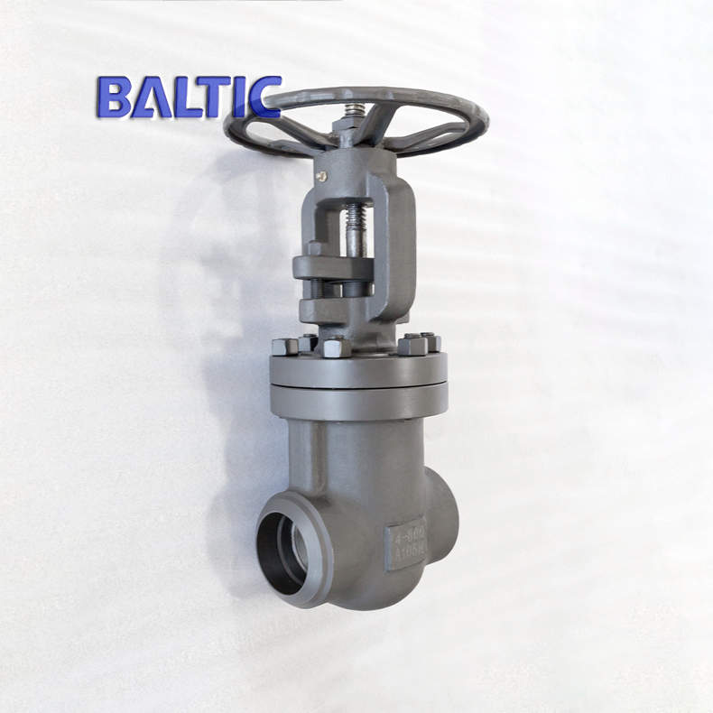 High Temperature Gate Valve, A182 F304H, 3/4 Inch, 800 LB, BW - Baltic