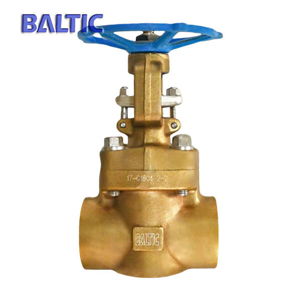 Aluminium Bronze Gate Valve, ASTM B148 C95800, 3 Inch, 800 LB, NPT
