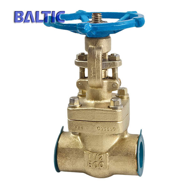 API 602 Aluminium Bronze Gate Valve, C95500, 1 1/2 Inch, CL800, NPT