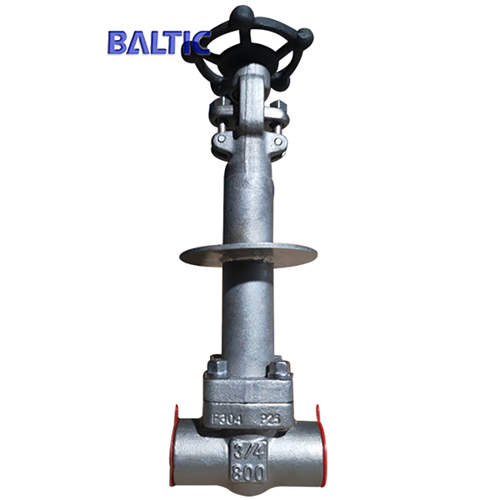 ASTM A182 F304 Cryogenic Gate Valve, API 602, 3/4IN, CL800