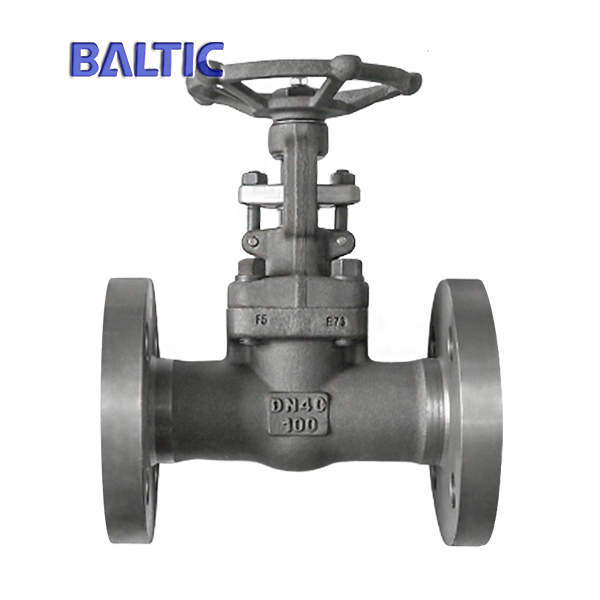 ASTM A182 F5 Gate Valve, API 602, DN40, PN100, BS 5352, RF