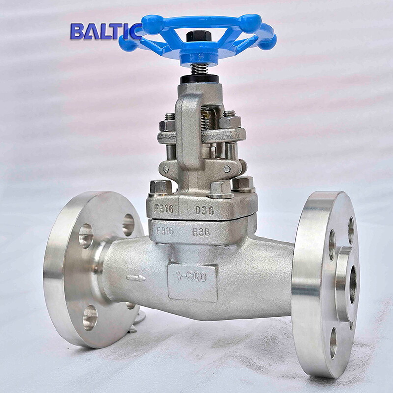 1 Inch Globe Valve, CL 600 LB, ASTM A182 F316, API 602, RF