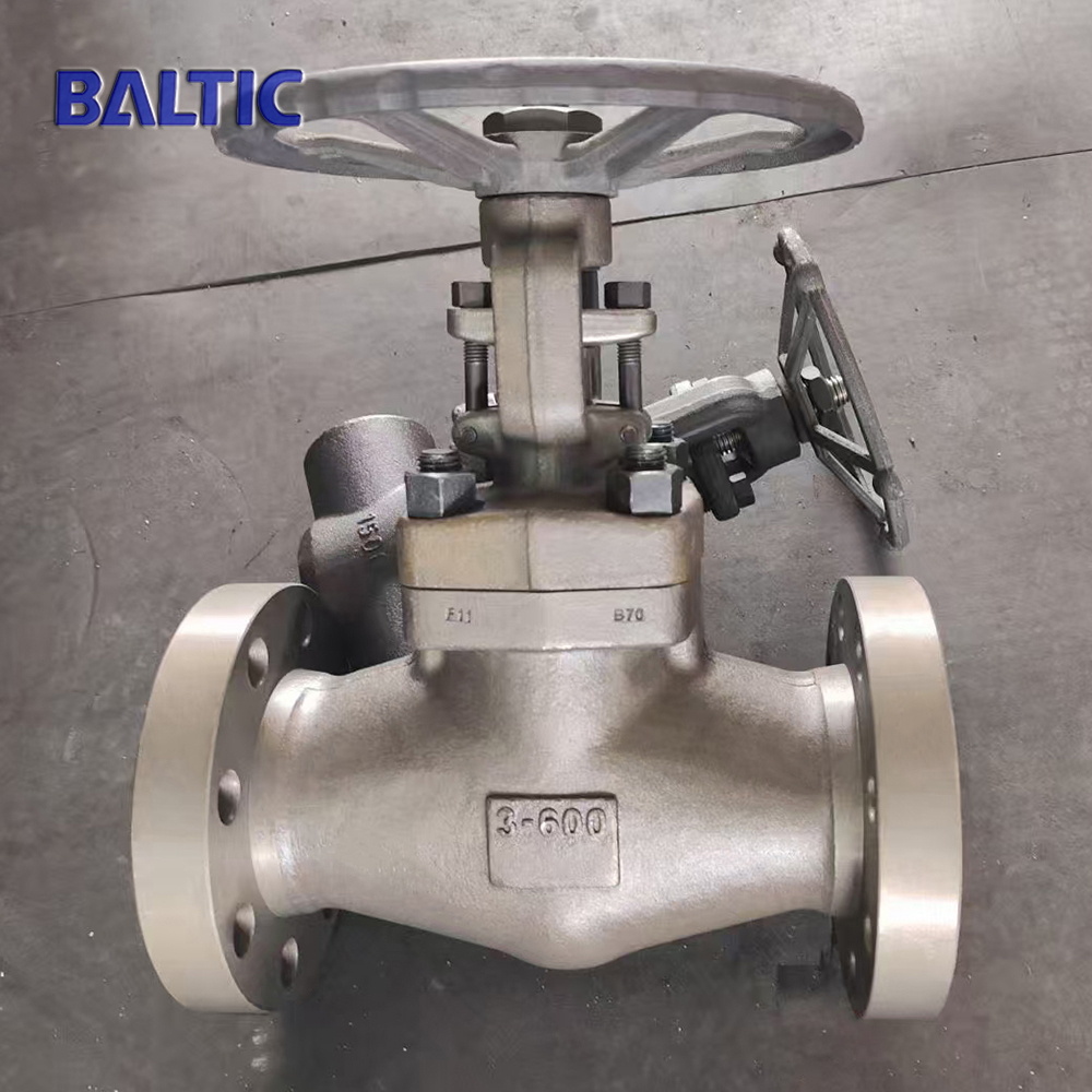 ASTM A182 F11 Globe Valve, API 602, 3 IN, 600 LB, RF Flanged