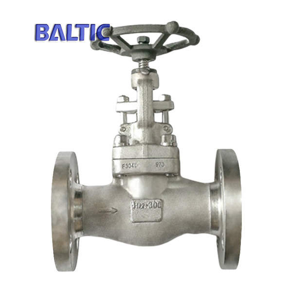 ASTM A182 F304L Forged Globe Valve, 1 1/2 Inch, CL300, RF, API 602