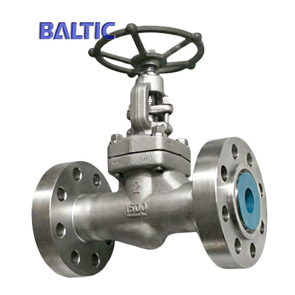 ASTM A182 F51 High Pressure Forged Globe Valve, 2 Inch, 1500 LB, RF