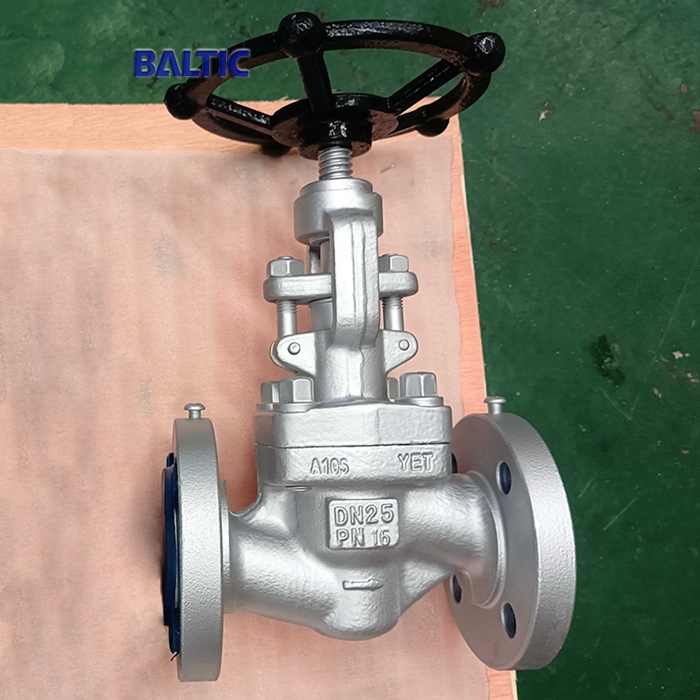 DIN 3356 Globe Valves, ASTM A105N, DN25, PN16, RF Flanged