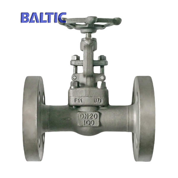 DIN Forged Steel Globe Valve, ASTM A182 F11, DN20, PN100, RF