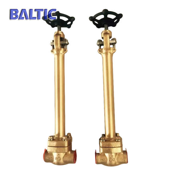 Extended Stem Aluminium Bronze Globe Valve, 1/2 Inch, 800 LB, NPT