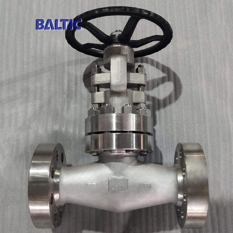 High Pressure Globe Valve, ASTM A182 F316, 2 IN, 2500 LB, RF