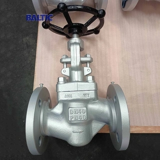 DN40 PN40 Globe Valve, Full Bore, 1.0460, DIN 3356, RF