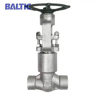 ASTM A182 F316H High Pressure Globe Valve, 3/4 Inch, 2500 LB, BW