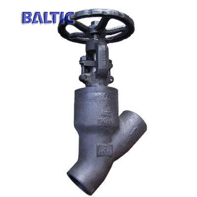 Small Size Globe Valve, Y Type, API 602, DN50, PN250, BW End