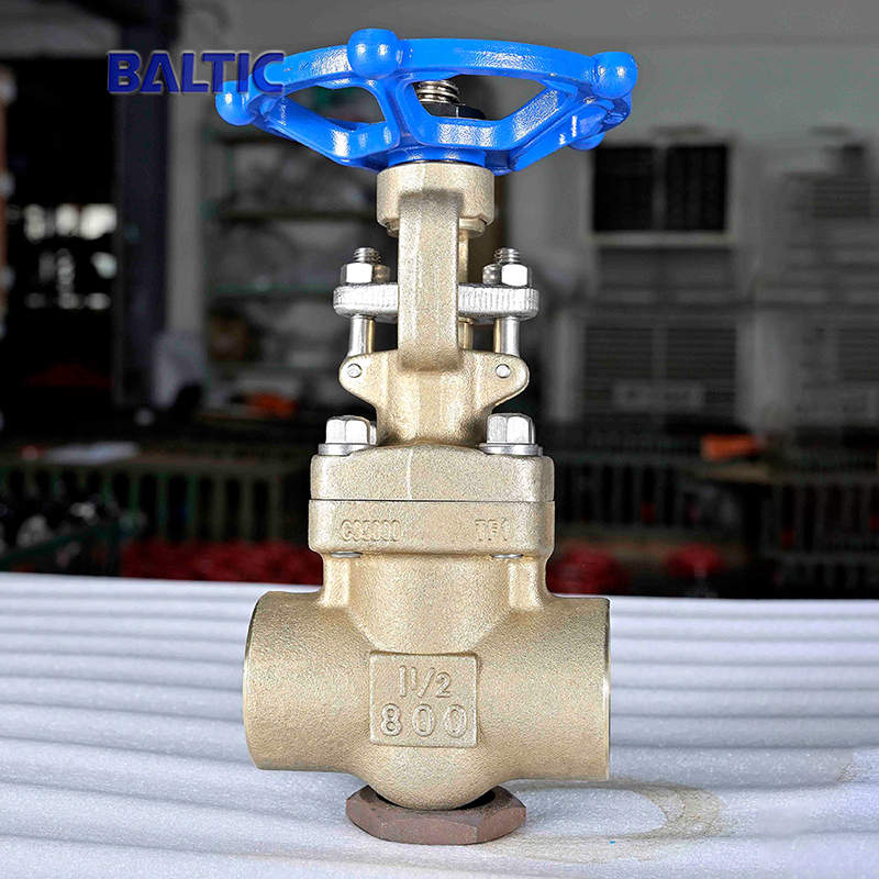 1-1/2 Inch 800 LB Gate Valve, ASTM B148 C95800, API 602