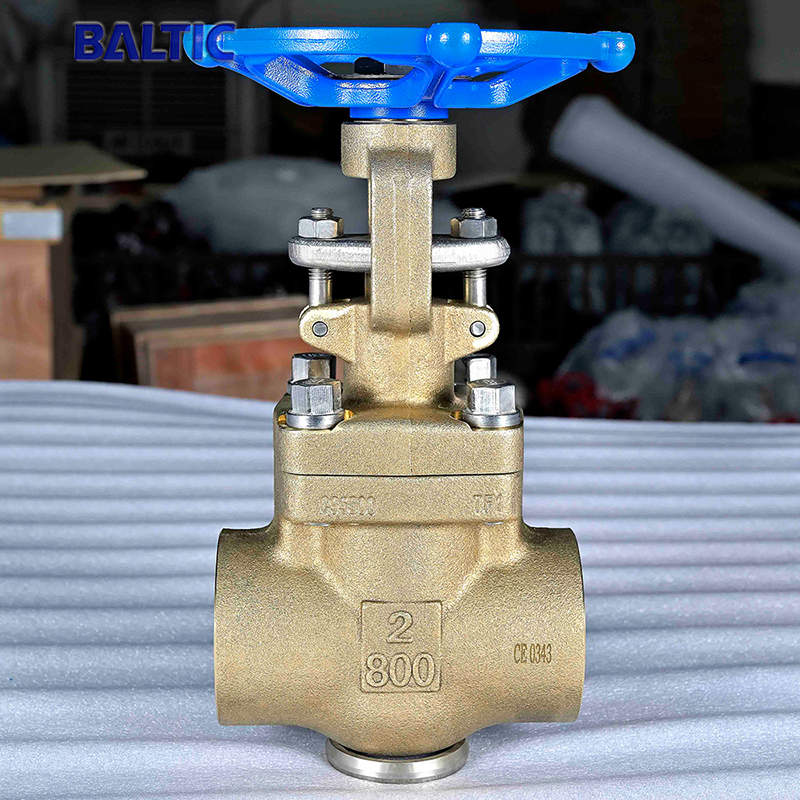 2 Inch 800 LB Gate Valve, NPT, API 602, ASTM B148 C95500