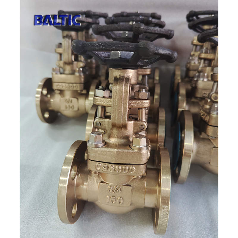 3/4 Inch 150 LB Gate Valve, API 602, ASTM B148 C95800, RF