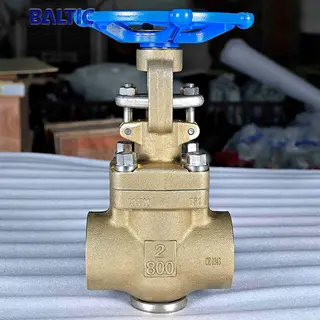 2 Inch 800 LB Gate Valve, NPT, API 602, ASTM B148 C95500