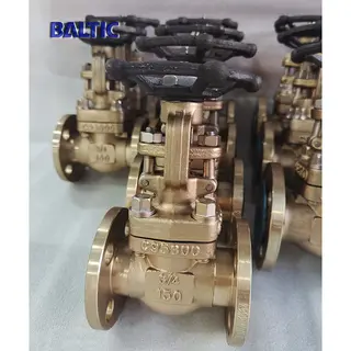 3/4 Inch 150 LB Gate Valve, API 602, ASTM B148 C95800, RF