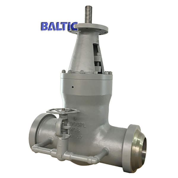 ASTM A216 WCB Pressure Seal Bonnet Gate Valve with Bypass