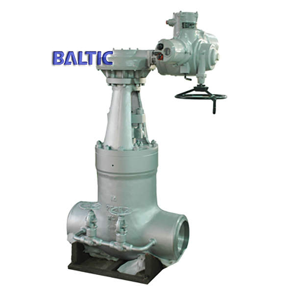 ASTM A217 WC9 Pressure Seal Bonnet Gate Valve with Bypass