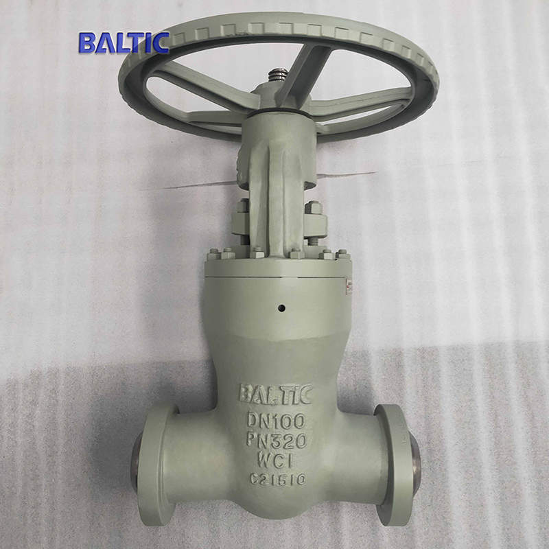 EN 12516 Pressure Seal Bonnet Gate Valve, DN100, PN320, WC1