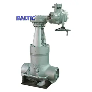 ASTM A217 WC9 Pressure Seal Bonnet Gate Valve with Bypass