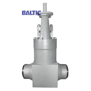 ASTM A217 WC6 Pressure Seal Bonnet Gate Valve, 12 Inch, 1500 LB