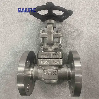 Integral Flanged Gate Valve, ASTM A182 F304, 3/4 IN, 150 LB
