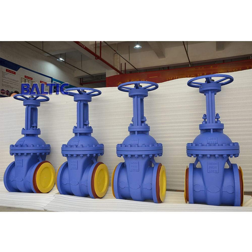 1.0619 Gate Valve, A216 WCB, DN300, PN25, EN 1984, DIN 3352