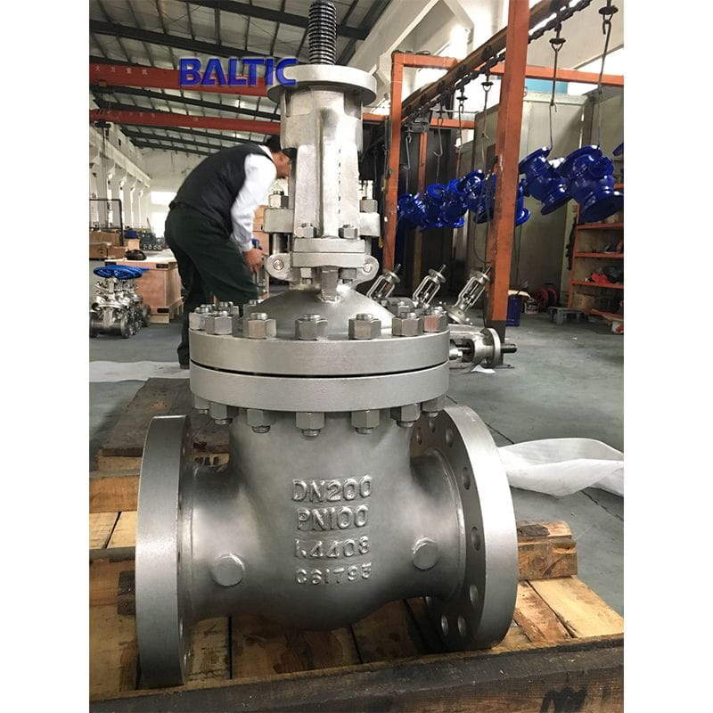 1.4408 Wedge Gate Valve, DN200, PN100, DIN 3352, EN 1984