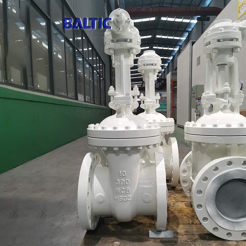 10 Inch Flexible Wedge Gate Valve, ASTM A216 WCB, 300 LB