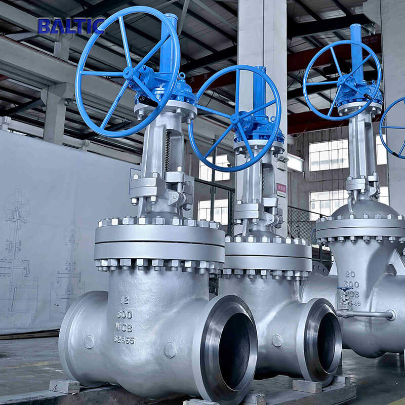 12 Inch Gate Valve, Flexible Wedge, API 600, 600 LB, WCB, BW