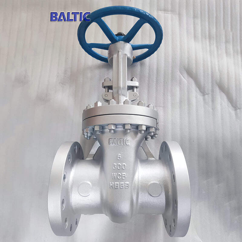 6 Inch Gate Valve, ASTM A216 WCB, API 600, CL300, RF