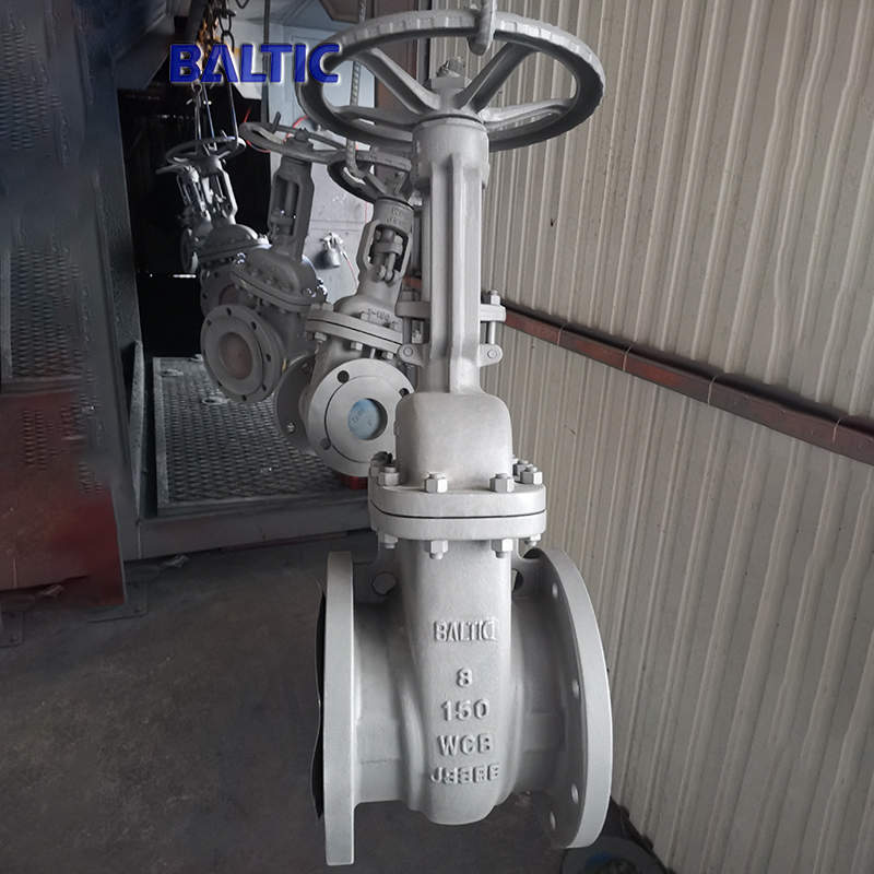 API 600 Gate Valve, ASTM A216 WCB, 8 Inch, 150 LB, RF