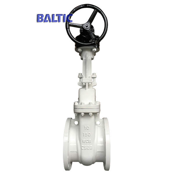 API 600 WCB Gate Valve, 10 Inch 150 LB, RF Flanged Ends ASME B16.10