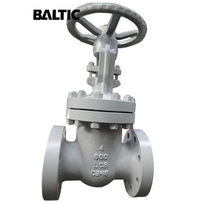 API 600 Wedge Gate Valve with Bypass, ASTM A350 LCB, 4 Inch, 600 LB