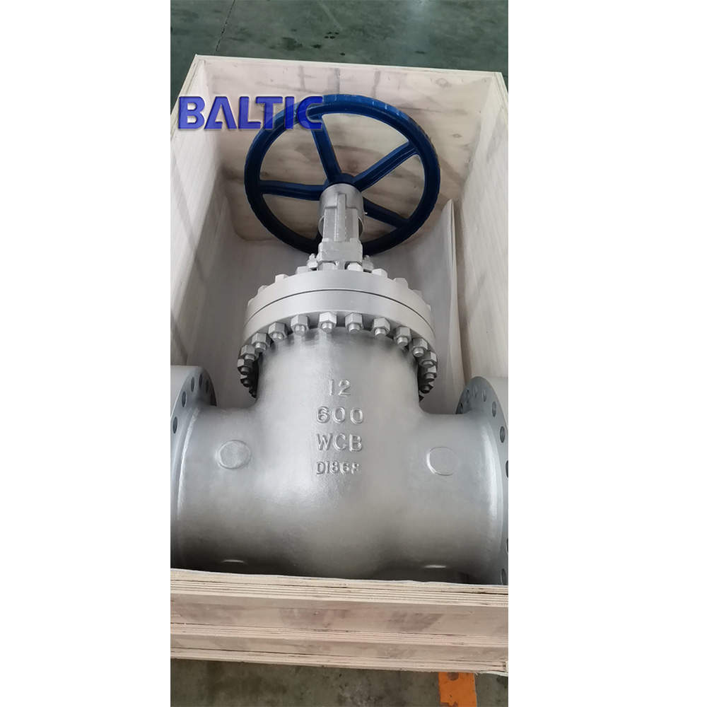 ASTM A216 WCB Wedge Gate Valve, 12 Inch, 600 LB, API 600
