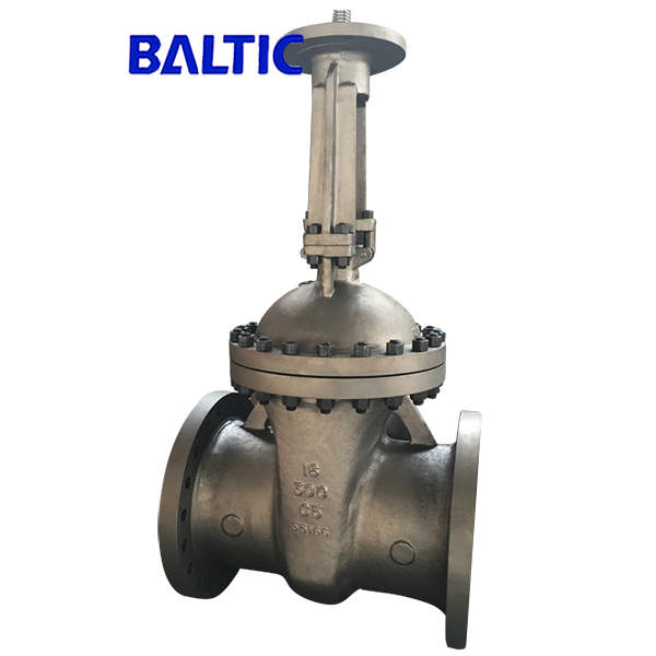 ASTM A217 C5 Gate Valve for Steam Pipeline, 16 Inch, Class 300, RF