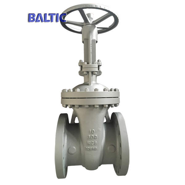 ASTM A217 WC6 Gate Valve for Power Station 10 In CL300 API 600 RF