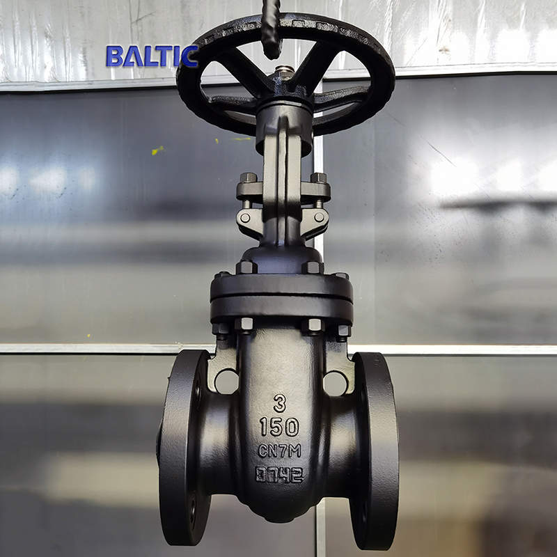 ASTM A351 CN7M Gate Valve, 3 Inch, API 600, 150 LB, RF